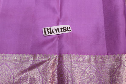 Pure silk saree Lavander colour
