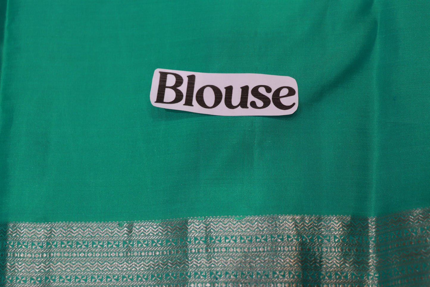 Pure Silk Saree Violet  With Green Colour
