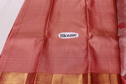 Pure Silk Saree   Pink  Colour