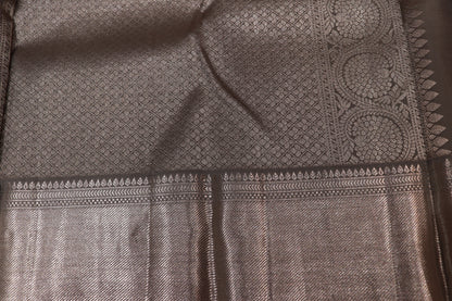 Pure Silk Saree    Gray Colour