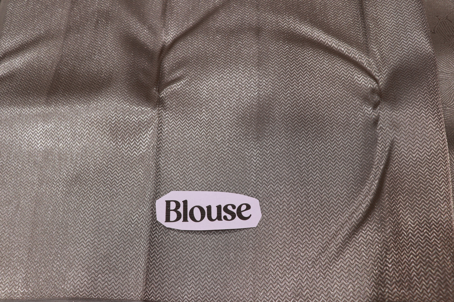 Pure Silk Saree    Gray Colour