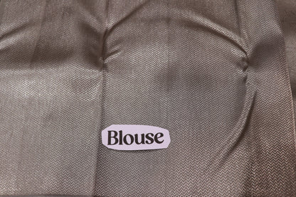 Pure Silk Saree    Gray Colour