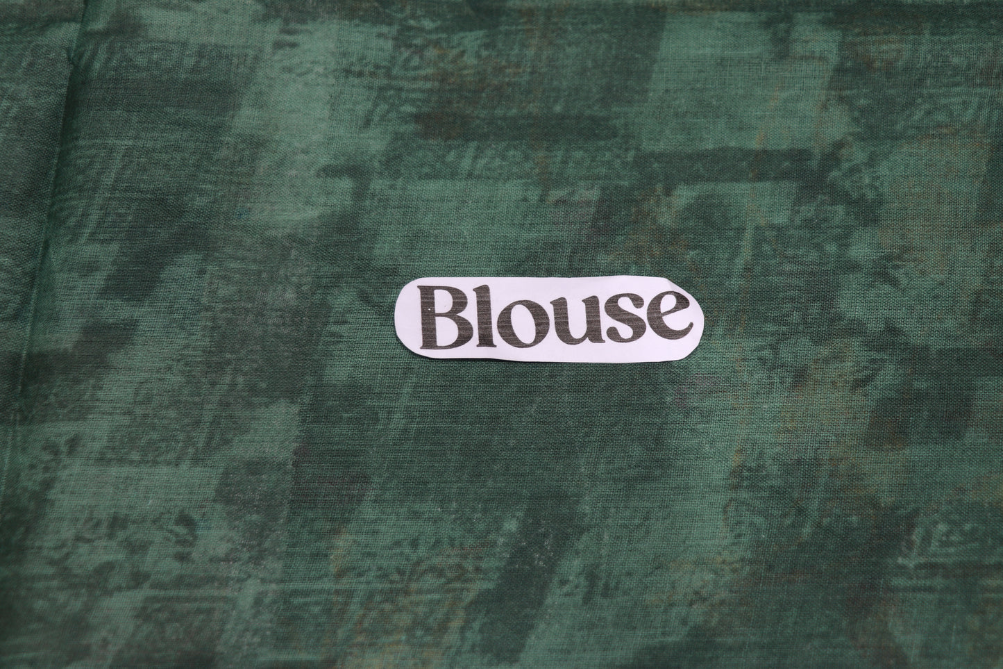 Cotton Saree Green Colour
