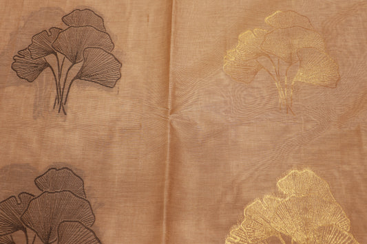 Cotton Saree Sandel Colour - Vaishali Silks