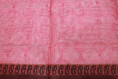 Cotton Saree  Pink Colour