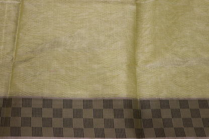 Cotton Saree Pista Green Colour