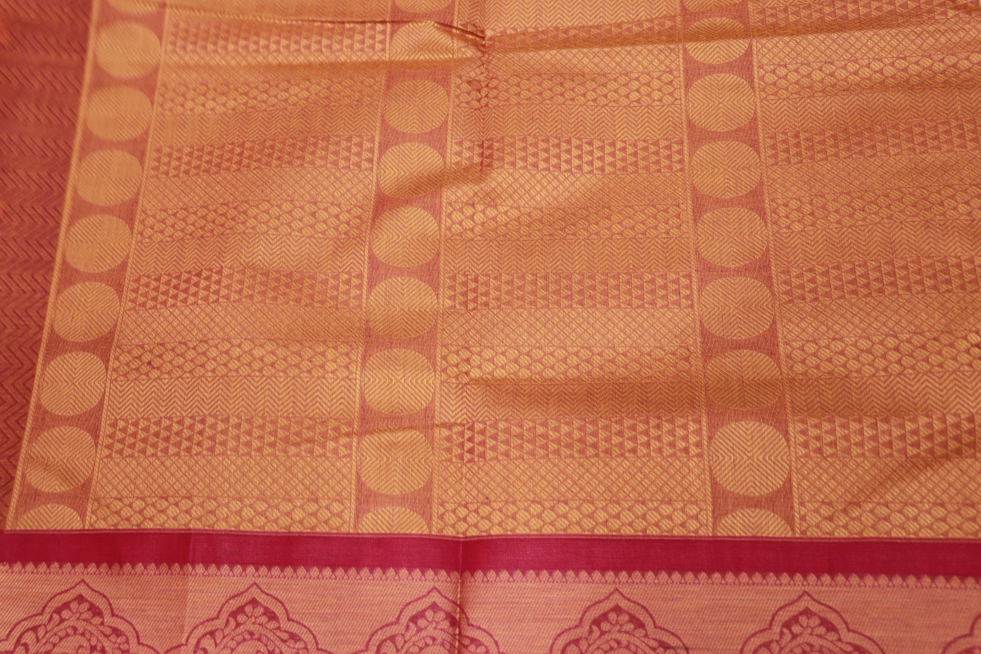 Cotton Saree Pink Colour - Vaishali Silks