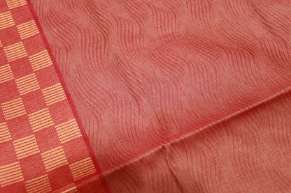 Cotton Saree  Maroon  Colour - Vaishali Silks