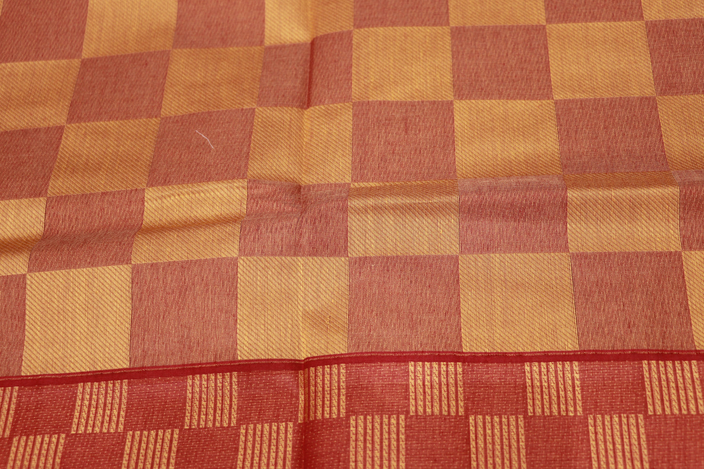 Cotton Saree  Maroon  Colour - Vaishali Silks