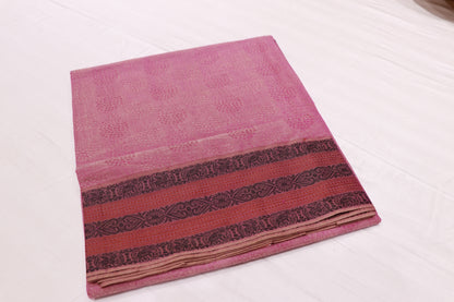 Cotton Saree purple Cotton - Vaishali Silks