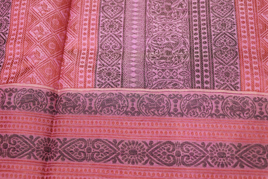 Cotton Saree purple Cotton - Vaishali Silks