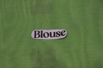 Cotton Saree  Pista Green - Vaishali Silks