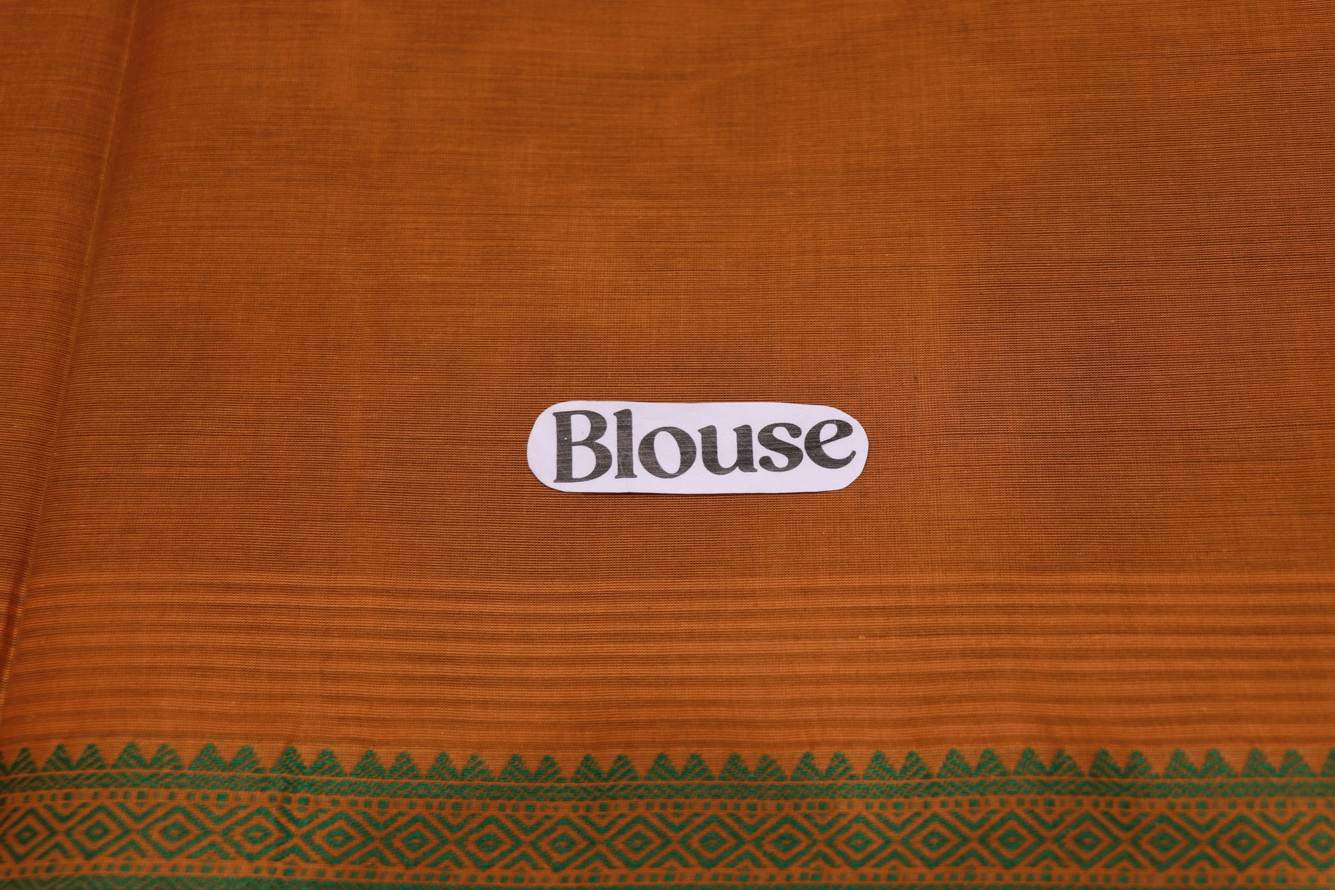 Cotton  Saree  Yellow  With  Green - Vaishali Silks
