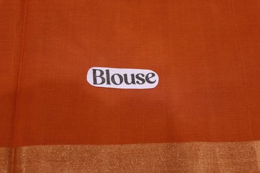 Cotton  Saree  Peach Colour - Vaishali Silks