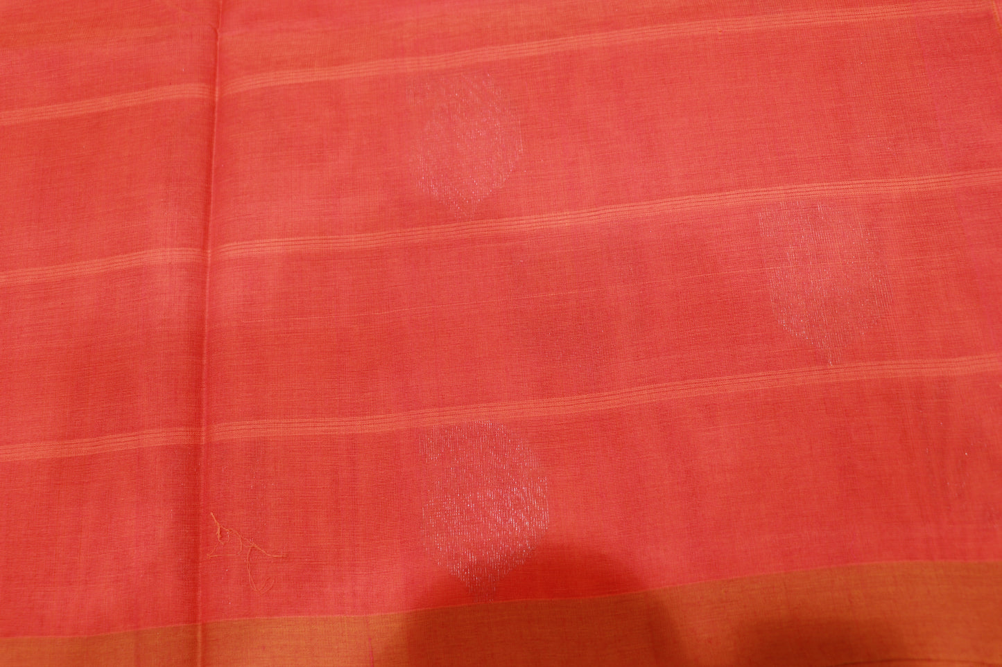 Cotton  Saree  Peach Colour - Vaishali Silks
