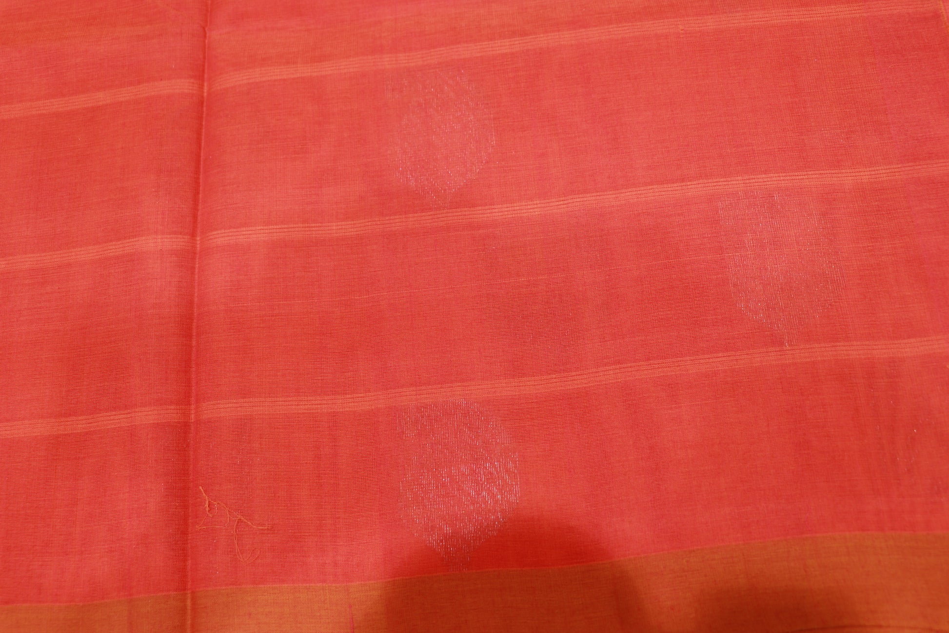 Cotton  Saree  Peach Colour - Vaishali Silks