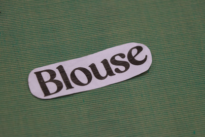 Cotton Saree Green  Colour - Vaishali Silks