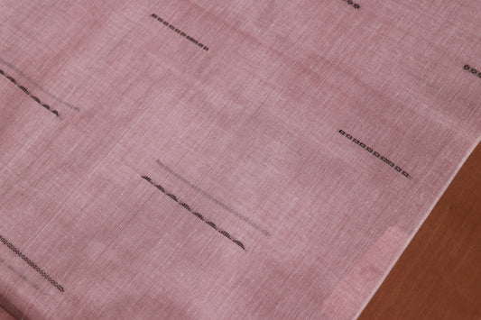 Cotton Saree  pink Colour