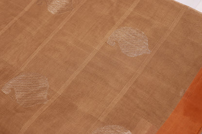 Cotton Saree Sandel Colour - Vaishali Silks