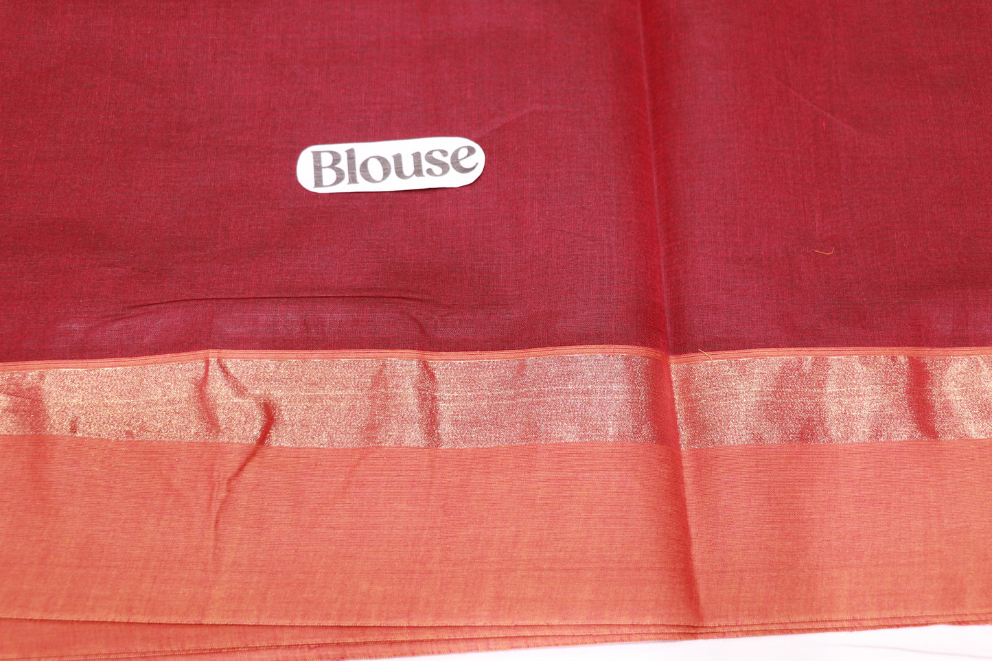 Cotton  Saree Orane Colour - Vaishali Silks