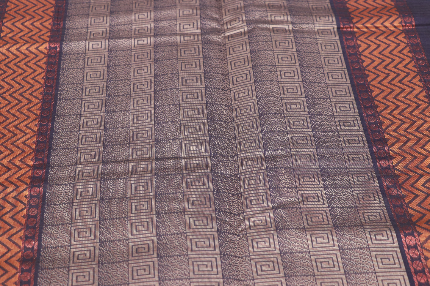 Cotton Saree Blue Colour - Vaishali Silks