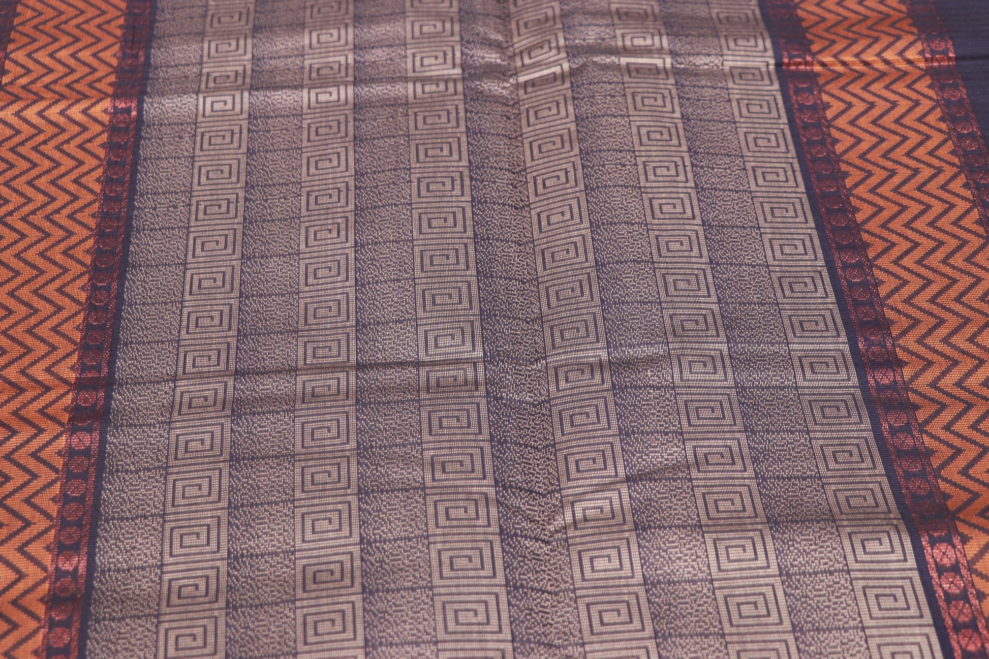 Cotton Saree Blue Colour - Vaishali Silks