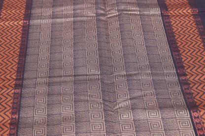 Cotton Saree Blue Colour - Vaishali Silks