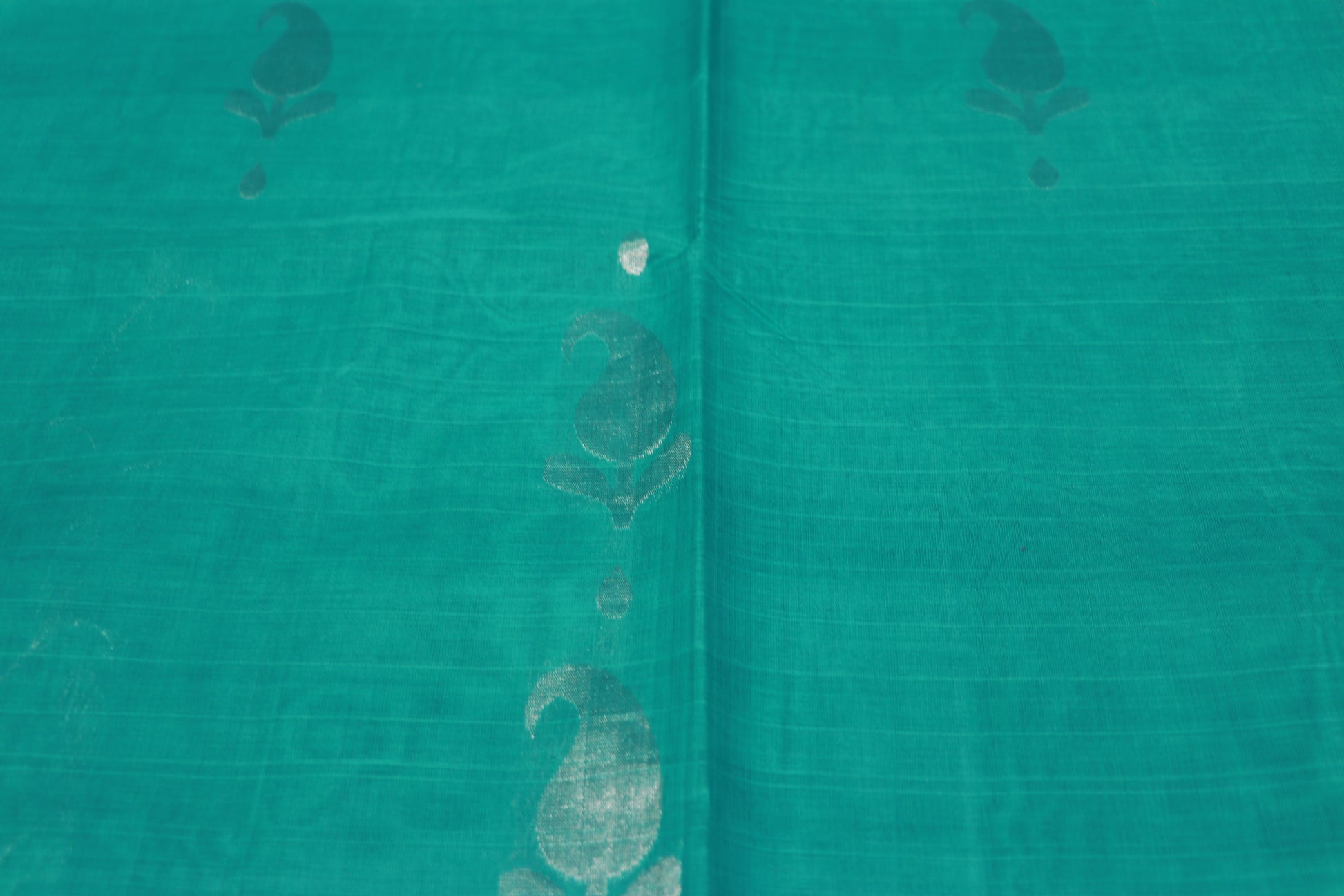Cotton Saree Ramya Green Colour - Vaishali Silks
