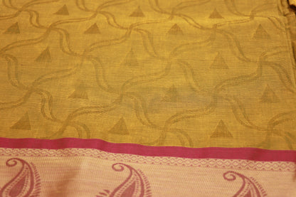Cotton  Saree Musard Colour - Vaishali Silks