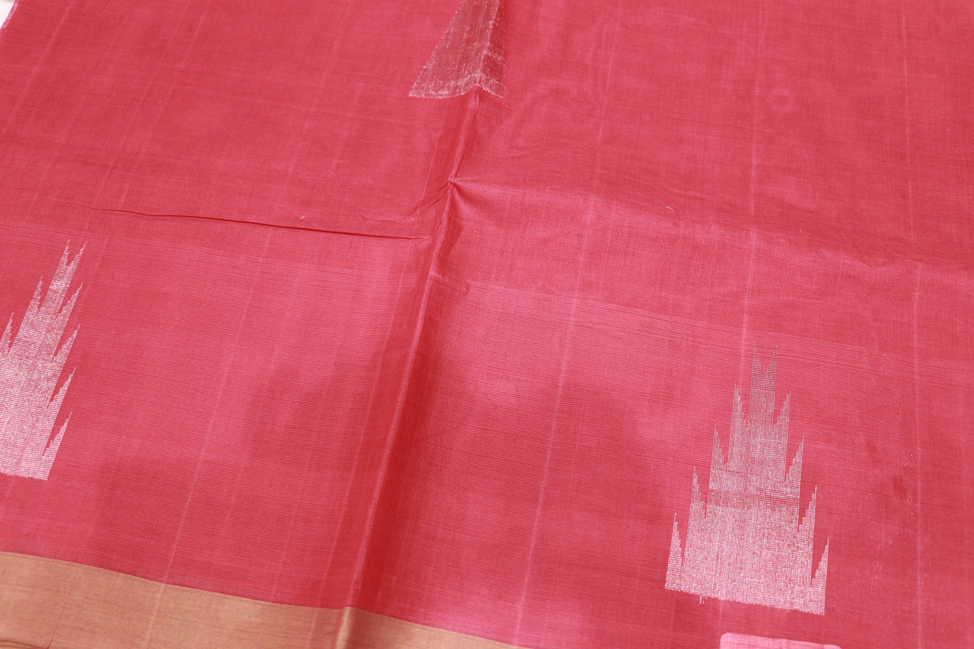 Cotton  Saree  Pink Colour - Vaishali Silks