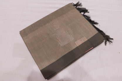 Cotton  Saree Gray Colour - Vaishali Silks