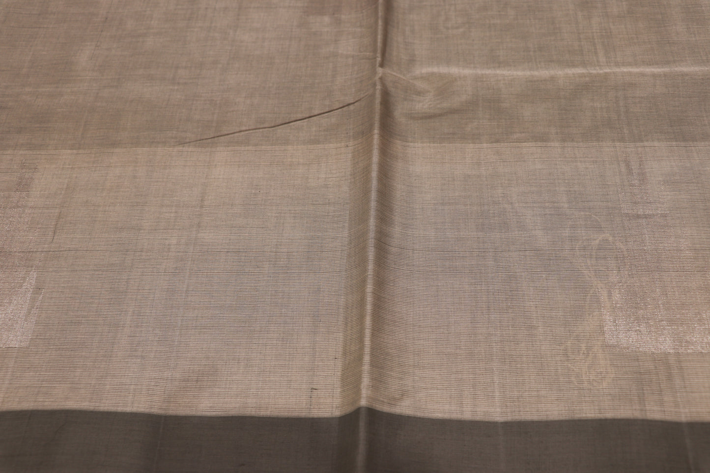 Cotton  Saree Gray Colour - Vaishali Silks