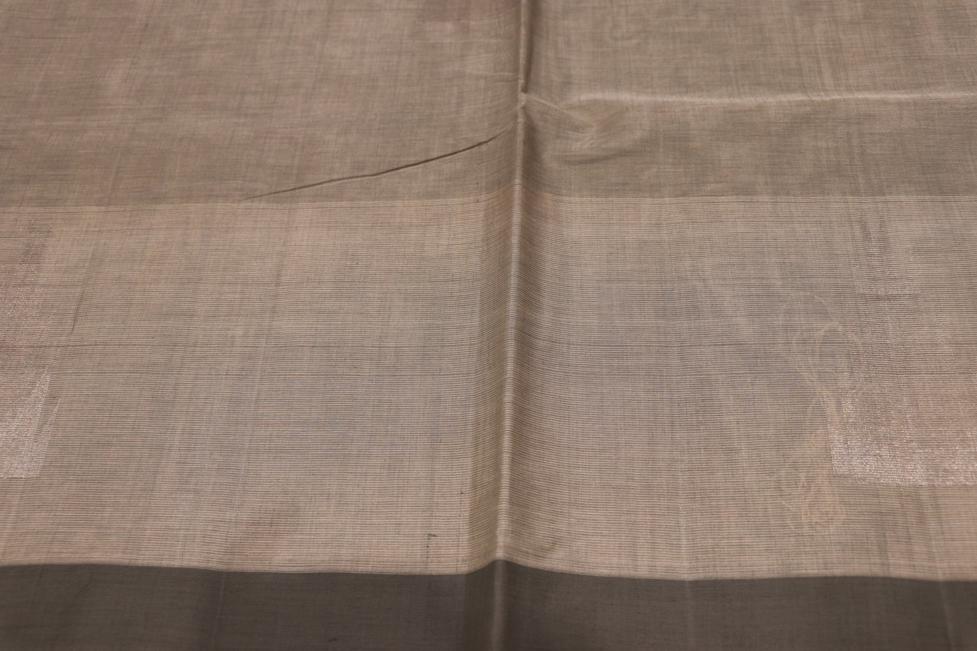 Cotton  Saree Gray Colour - Vaishali Silks