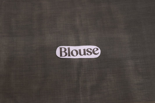 Cotton  Saree Gray Colour - Vaishali Silks