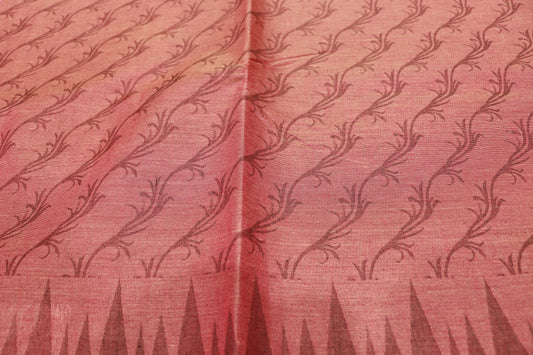 Cotton  Saree  Peach  Colour - Vaishali Silks