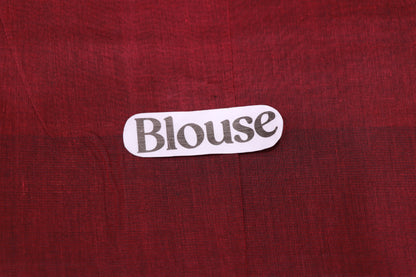 Cotton Saree  Violet Colour - Vaishali Silks