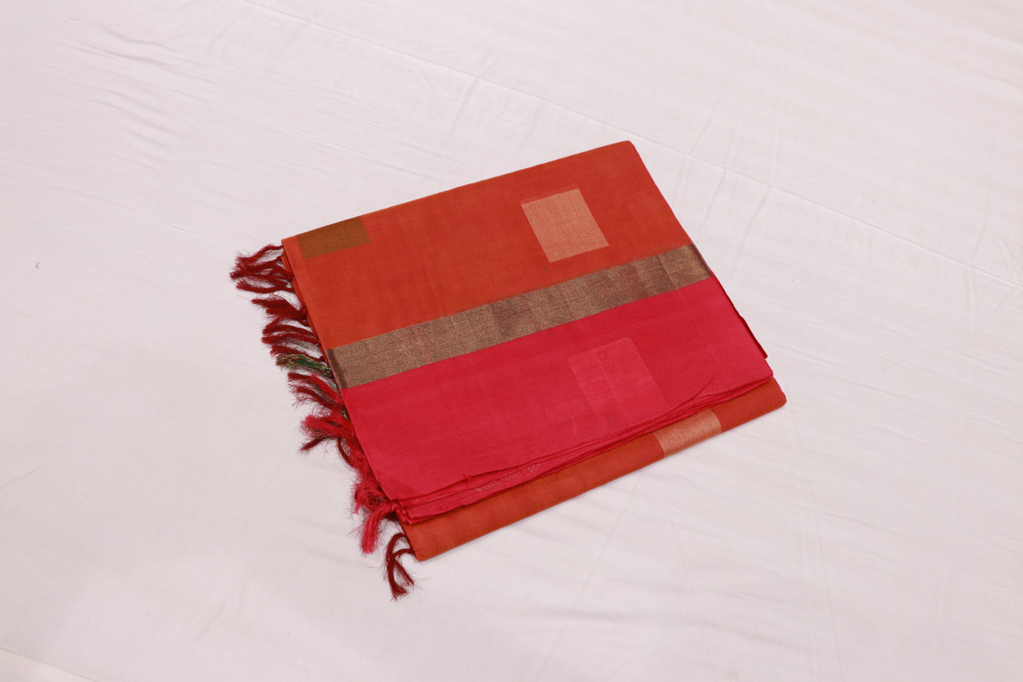 cotton saree Peach  Colour - Vaishali Silks
