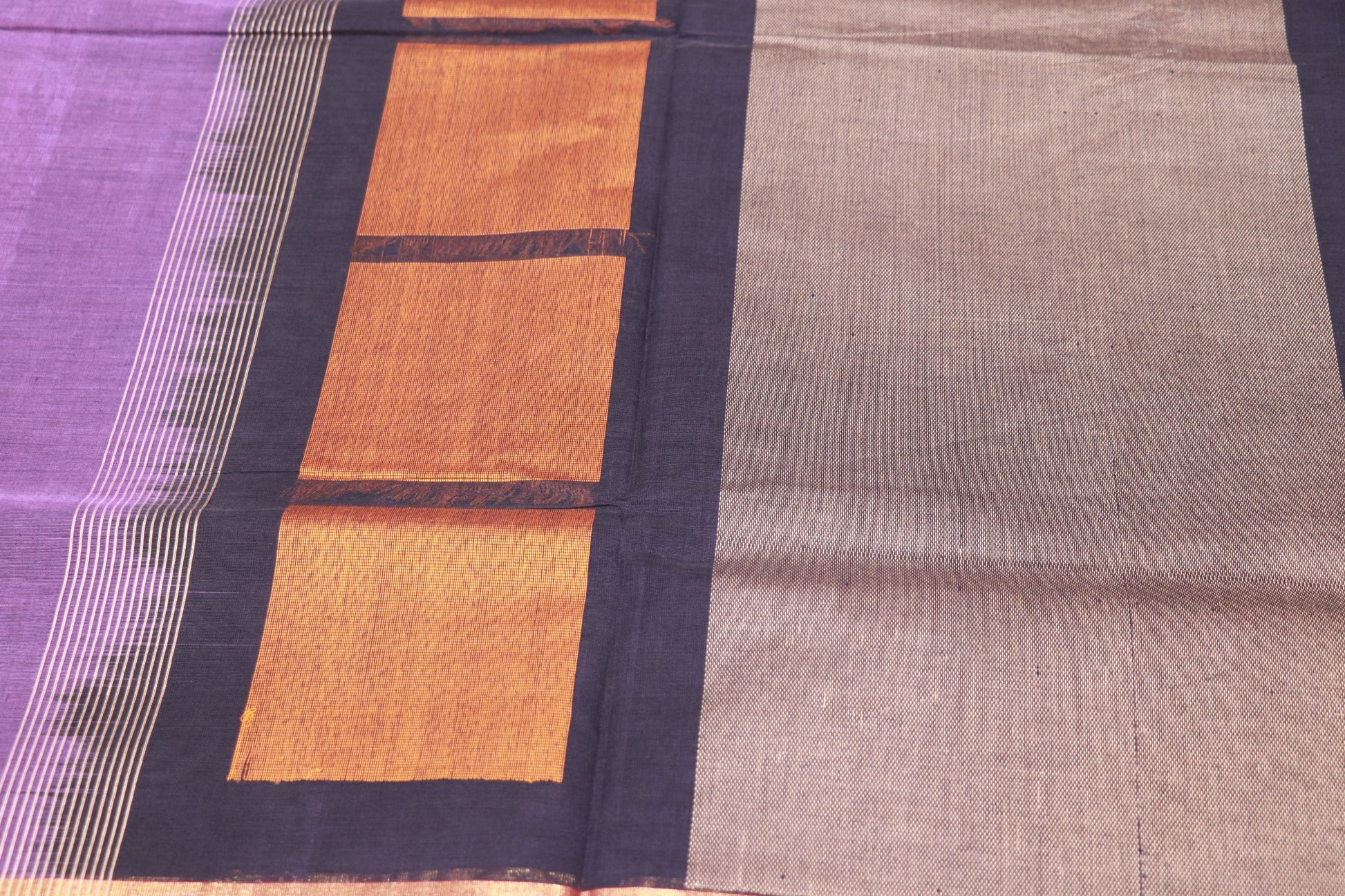 cotton saree violet Colour - Vaishali Silks
