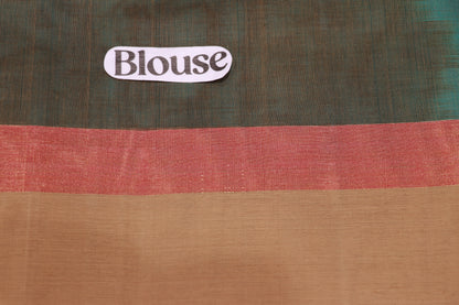 cotton saree Blue Colour - Vaishali Silks