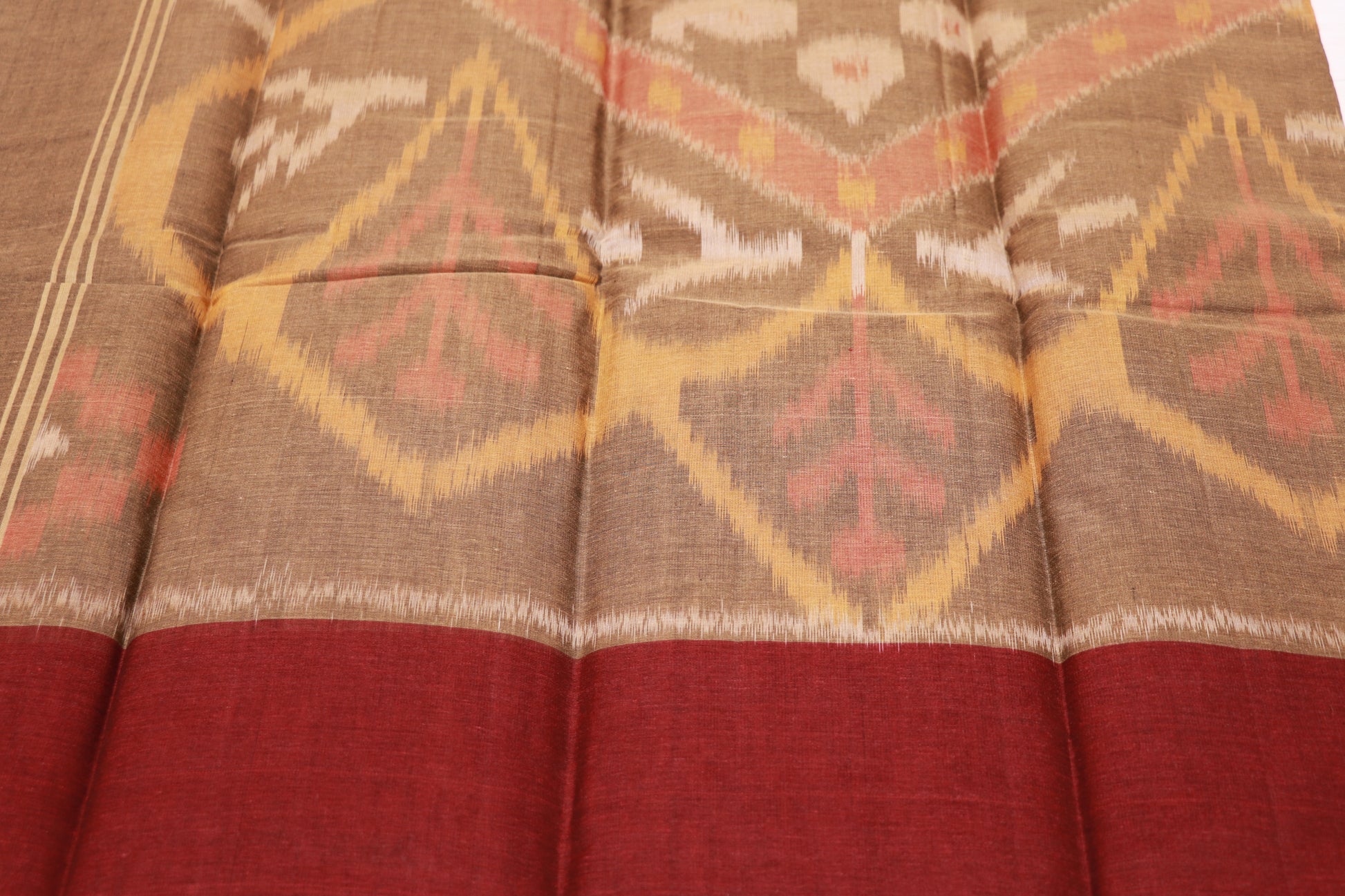 cotton saree Sandel Colour - Vaishali Silks