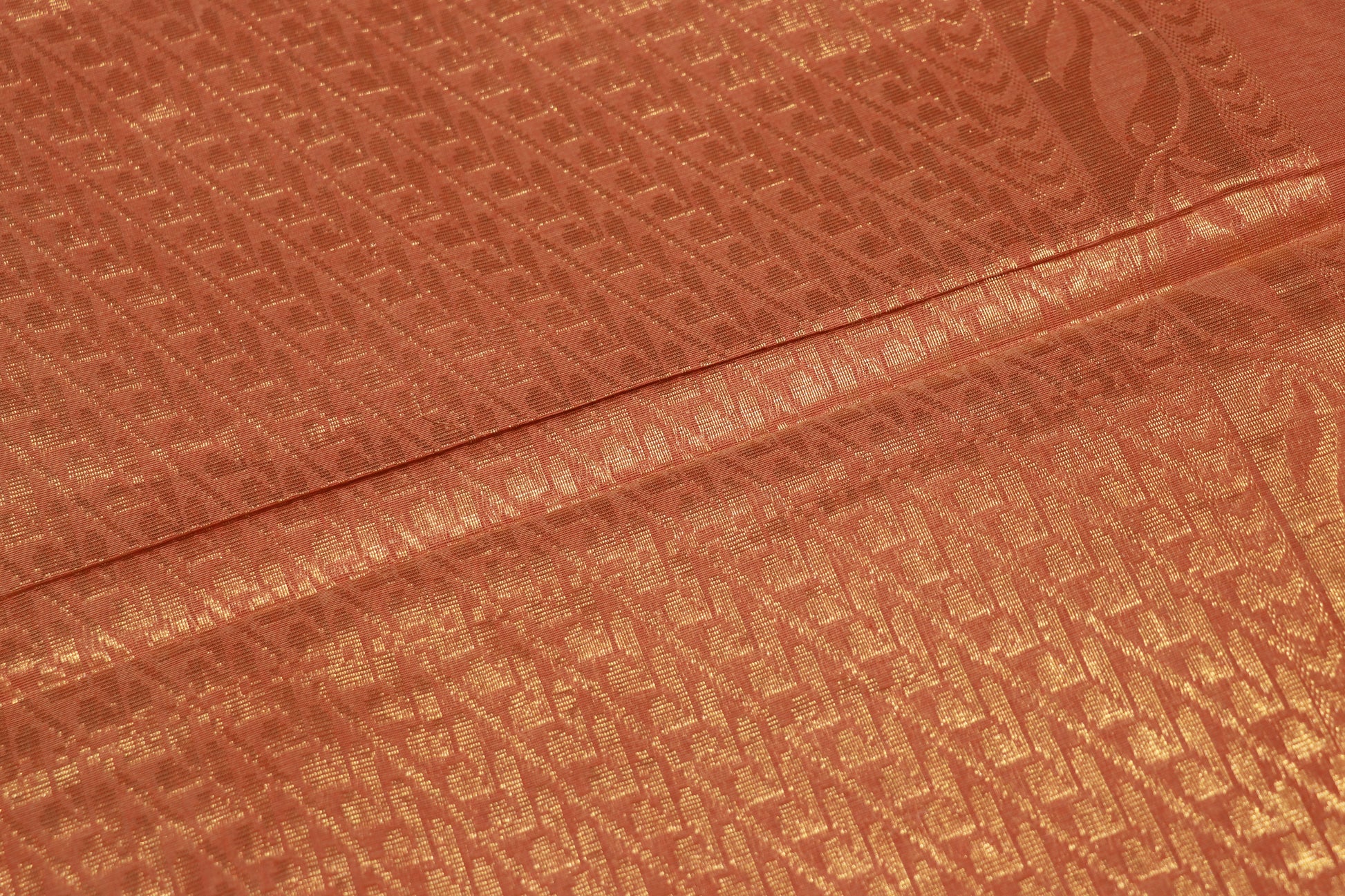 Cotton Saree Sandel colour - Vaishali Silks