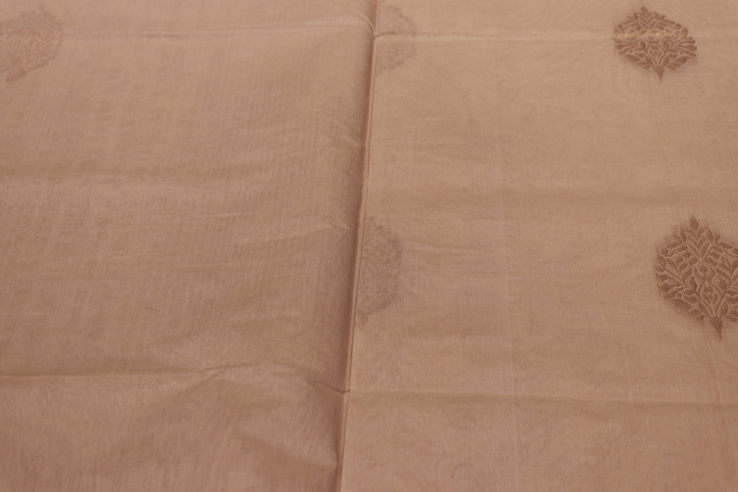 Cotton Saree Off  White - Vaishali Silks