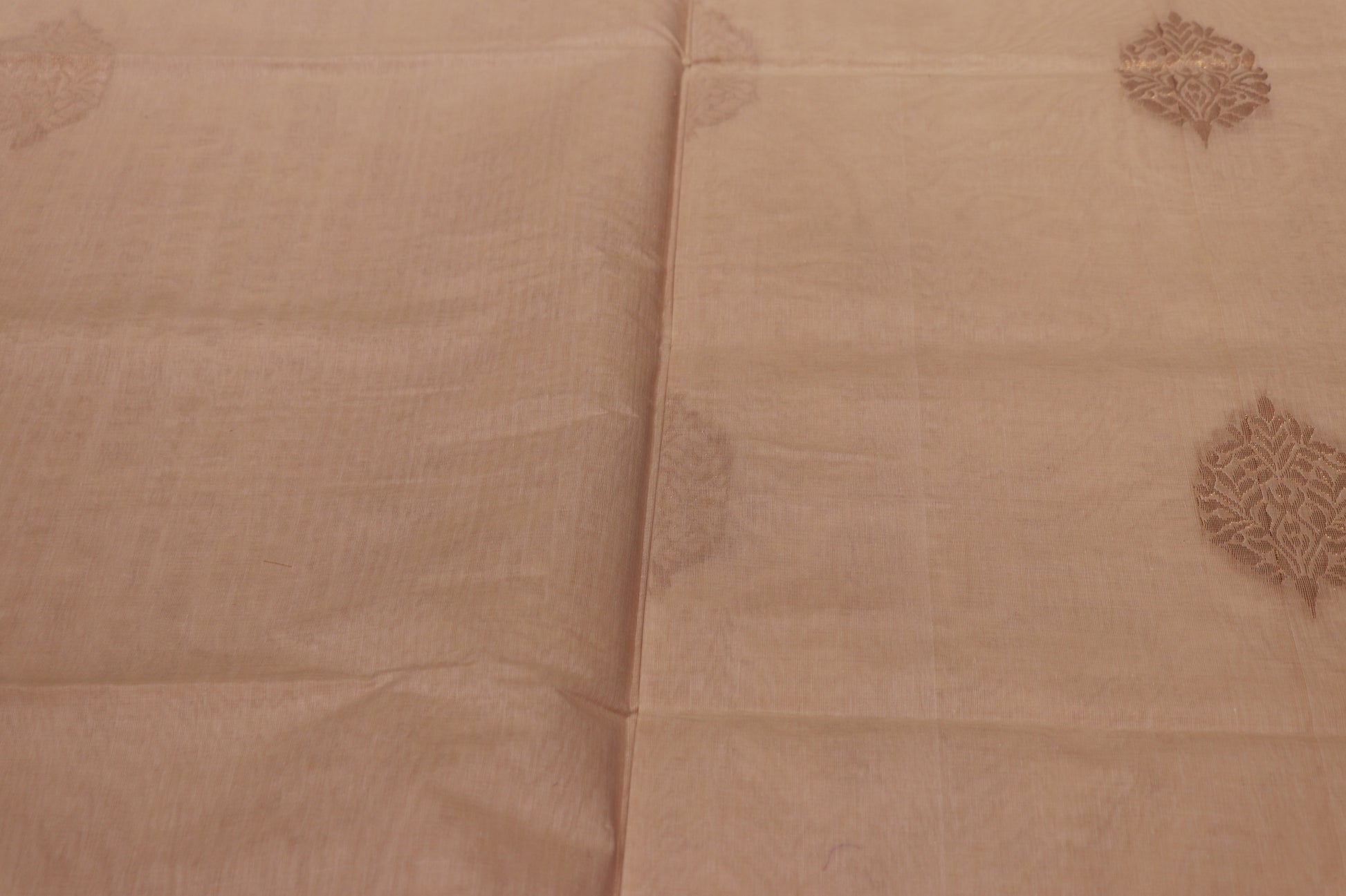 Cotton Saree Off  White - Vaishali Silks