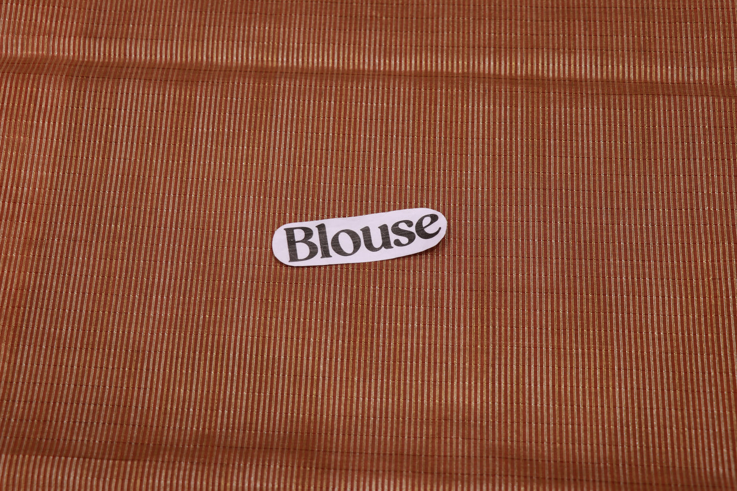 Cotton Saree Sandel With Brown - Vaishali Silks