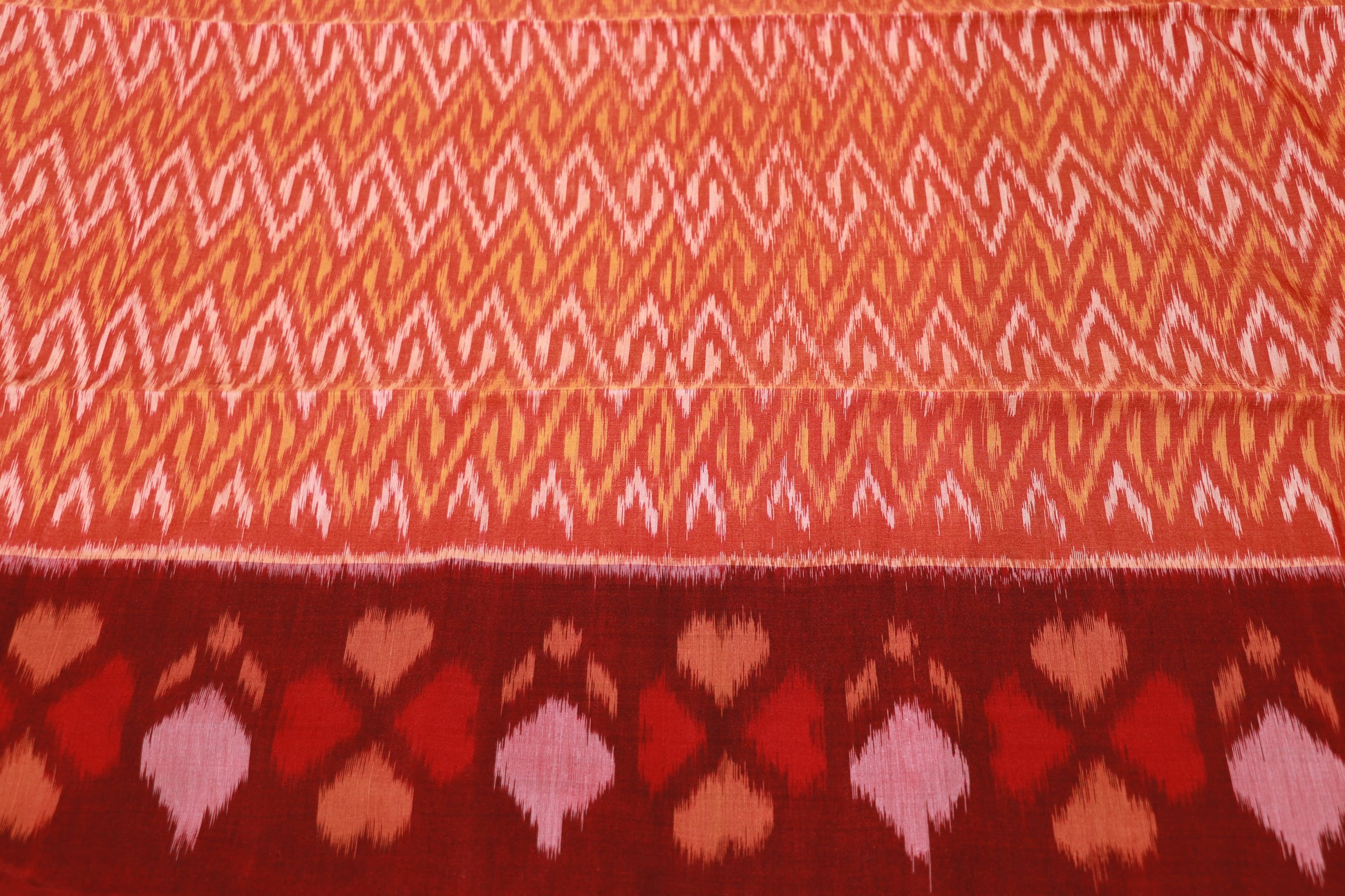 Silk  Cotton  Red  Colour - Vaishali Silks
