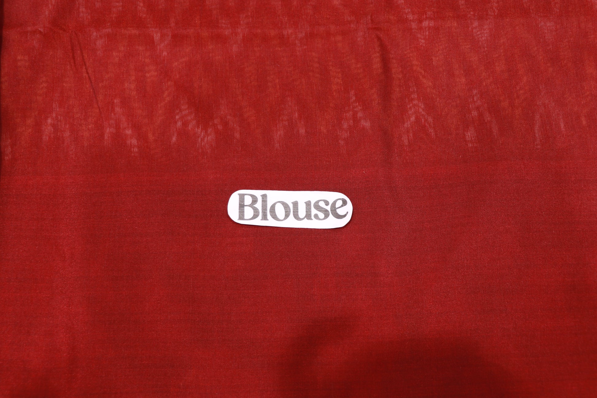 Silk  Cotton  Red  Colour - Vaishali Silks