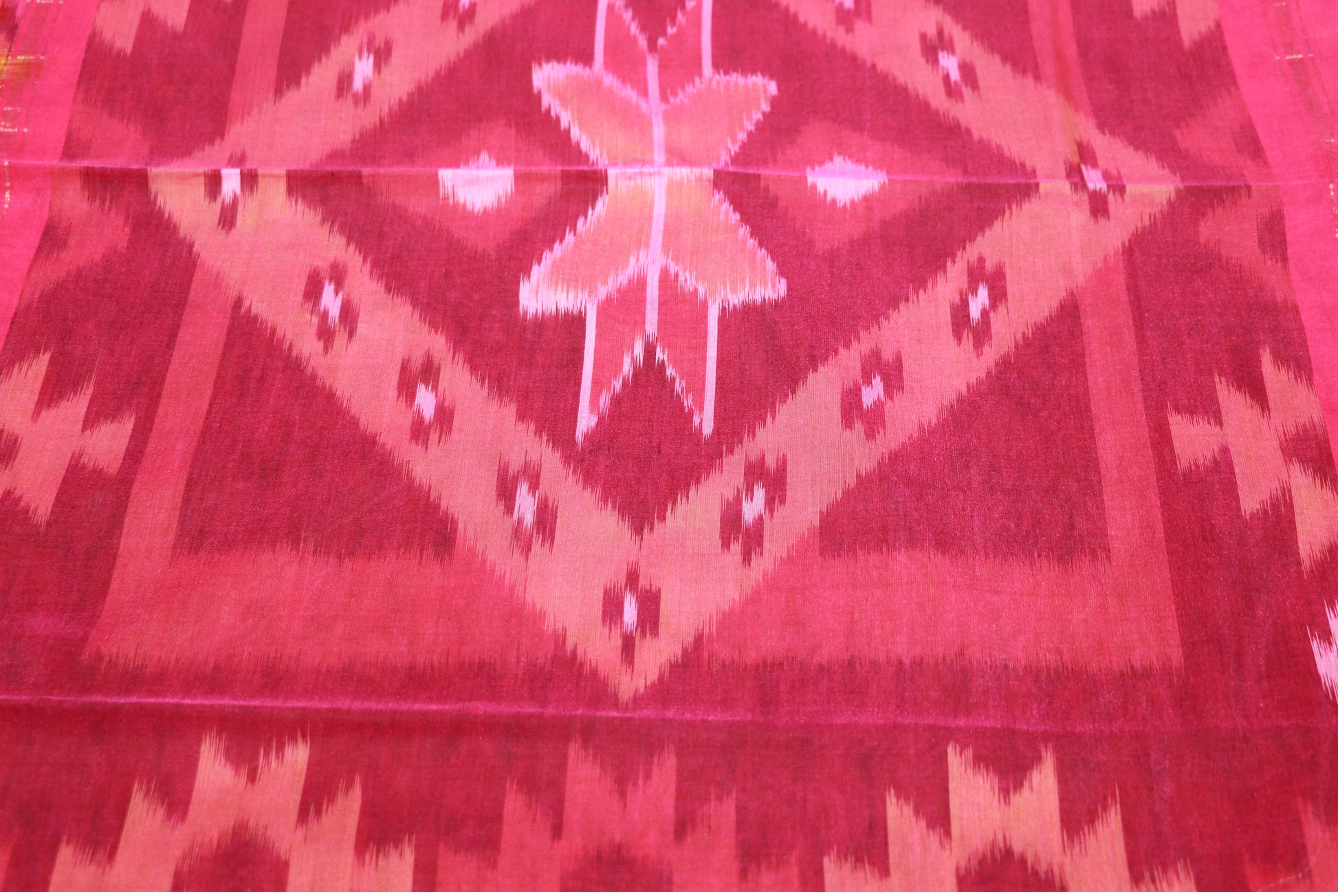 Silk  Cotton Pink  Colour - Vaishali Silks