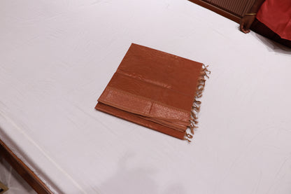 Cotton Saree  Santel Colour - Vaishali Silks