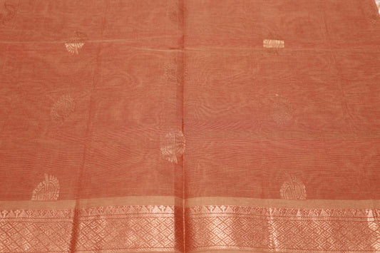 Cotton Saree  Santel Colour - Vaishali Silks