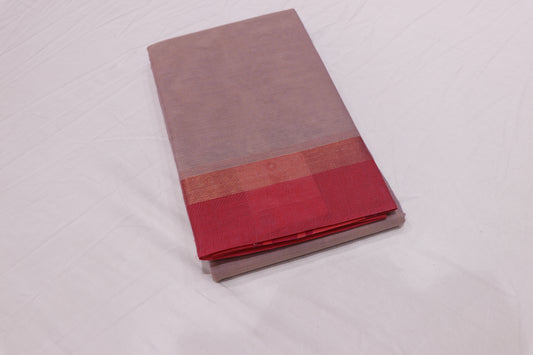 Cotton Saree Pink  Colour - Vaishali Silks